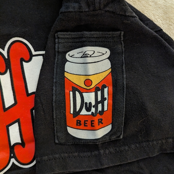 Vintage Simpsons Duff Beer t-shirt - Picture 4 of 4
